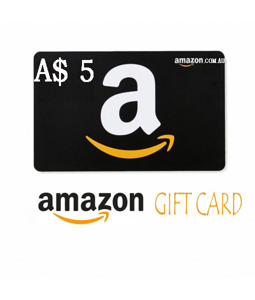 Amazon.Com.au AUD5  Gift Cards Email Delivery