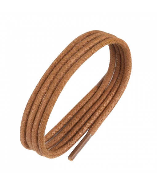 Round Waxed Shoelaces (3 pair)