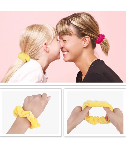 ONLY US :Scrunchies for Hair Velvet - 20 Pcs